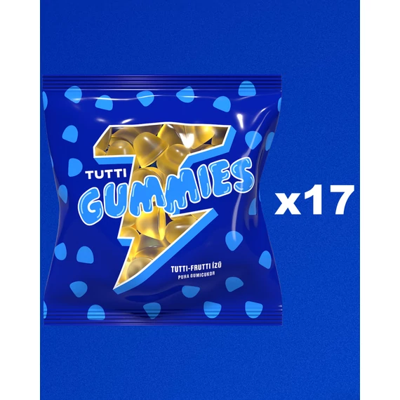 17 db Tutti Gummies gumicukor 100g