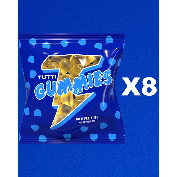 8 db Tutti Gummies gumicukor 100g